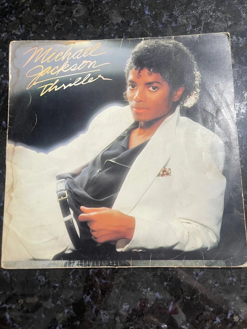 disco de vinil michael jackson - thriller 