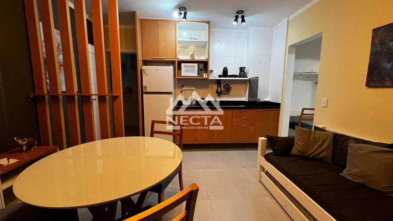 Studio para locação, mobiliado, 1 dormitório, 36m², 1 vaga Indaiá, Caraguatatuba/SP