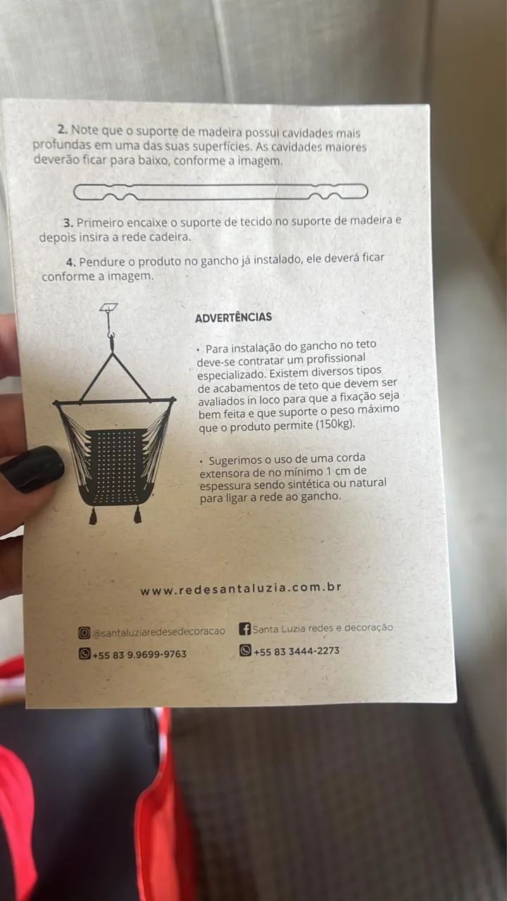 Cadeira balanço  - Foto 2