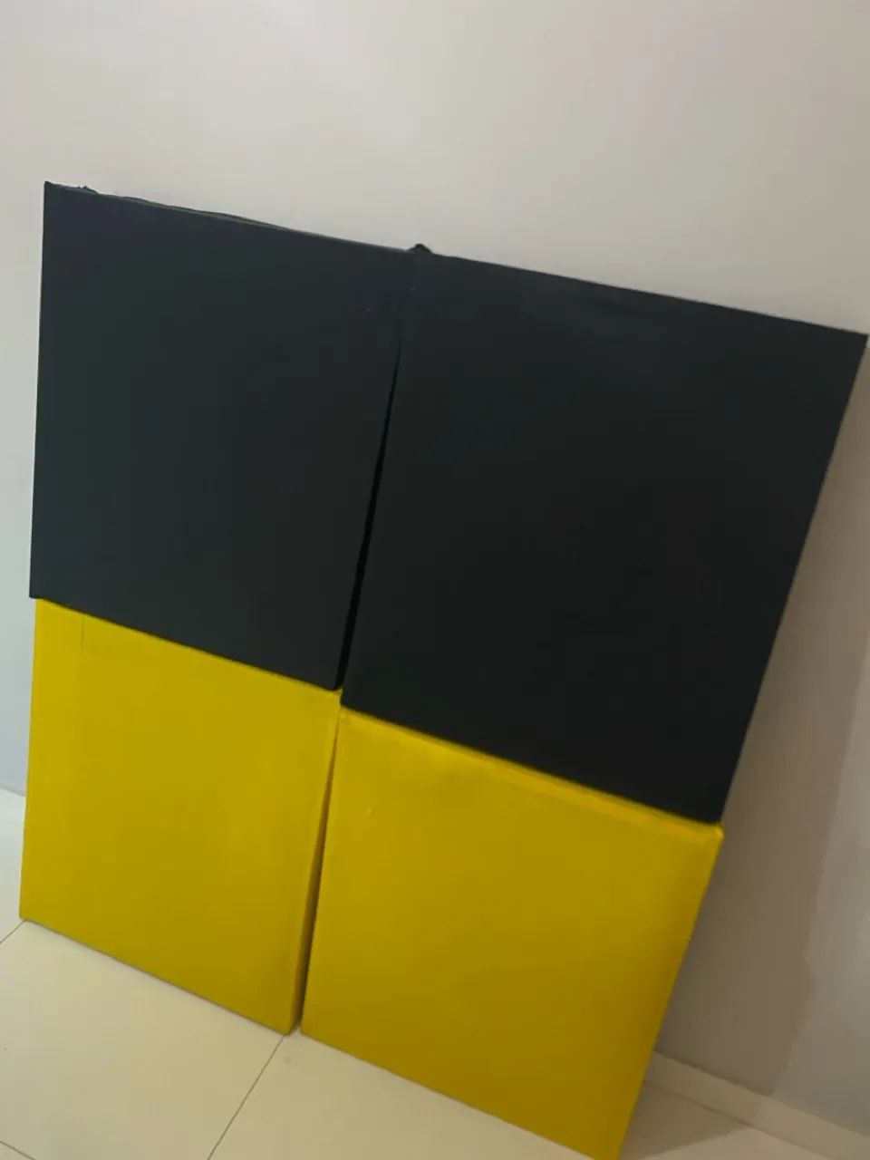 4 Painéis Acústicos+1difusor  para sala de Aula ou estúdio de música - Foto 2