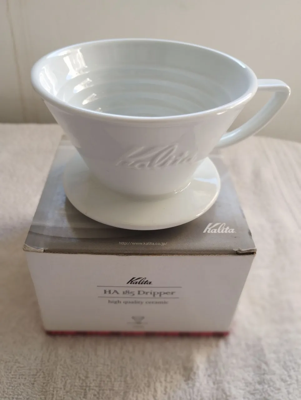 Filtro de Cafe de Cerâmica Hario Kalita HA 185 Dripper