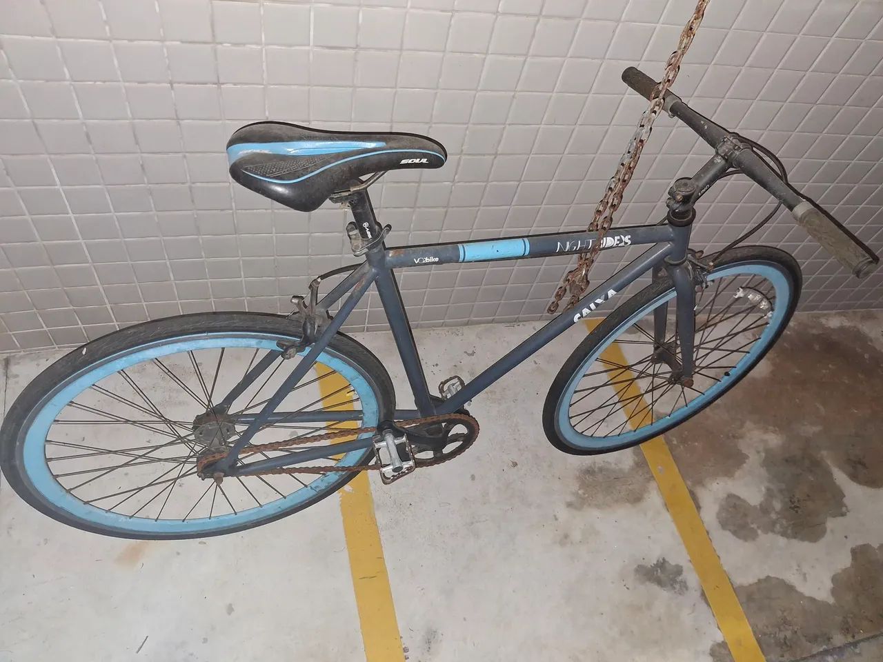 Bicicleta Caixinha Night Riders Single Speed - Ciclismo