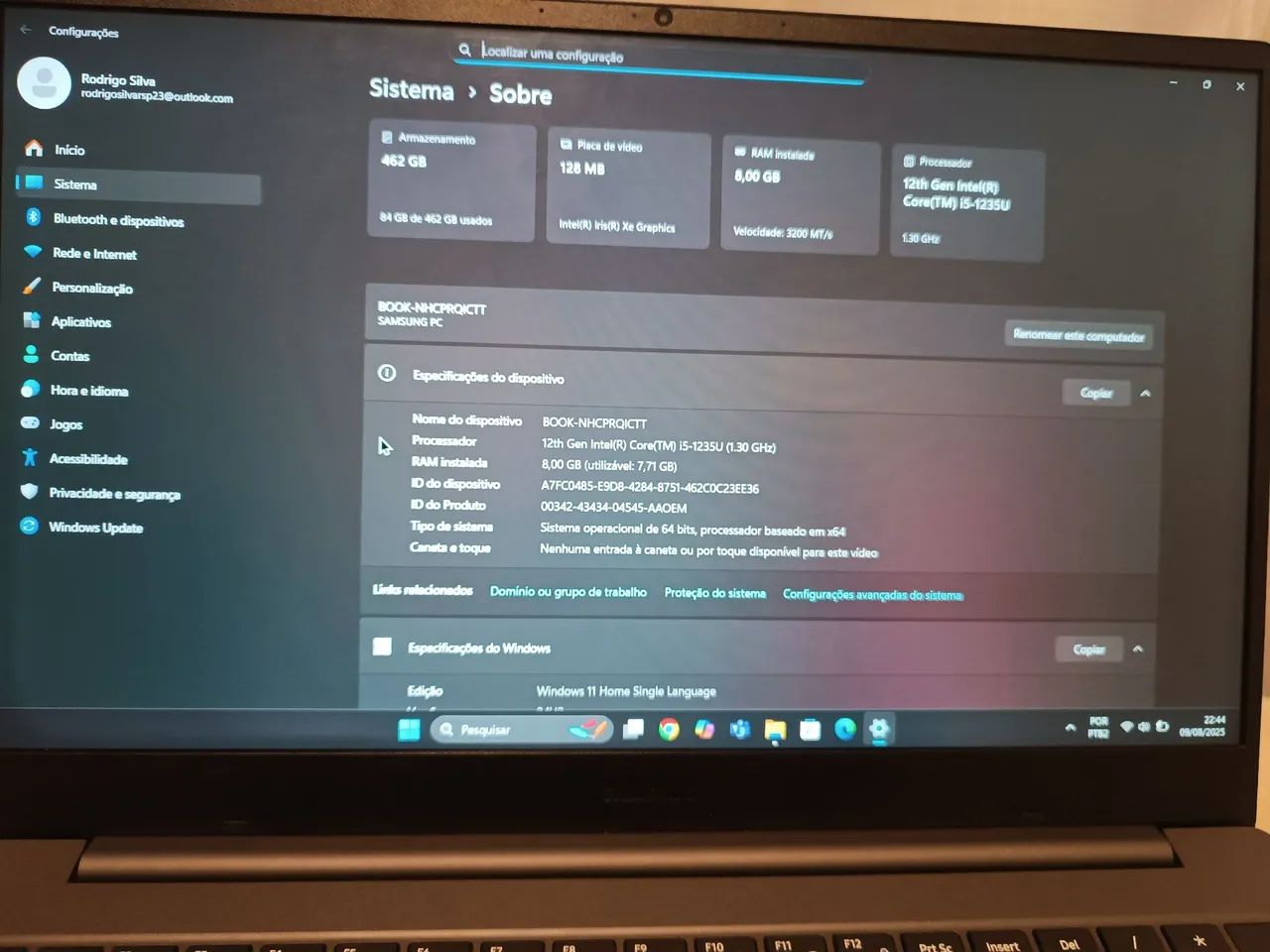 Notebook Samsung - Desempenho e Elegância - Foto 3