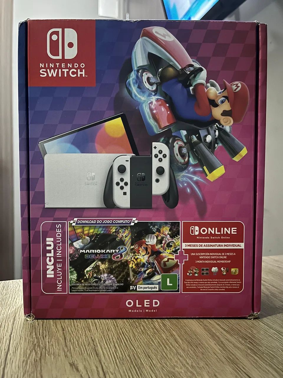 Nintendo Switch Oled + case de proteção  - Foto 6