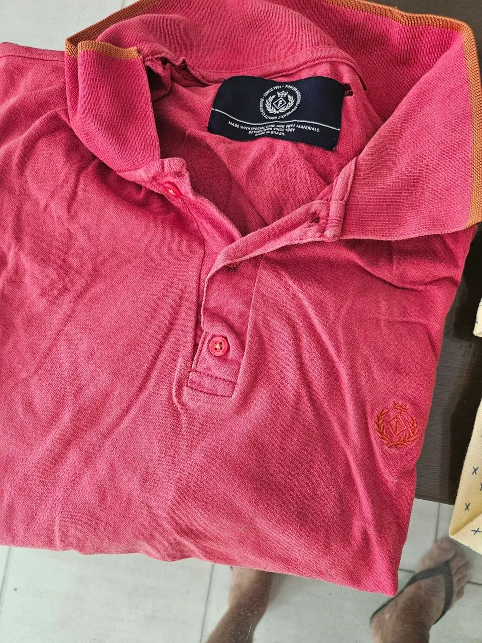  Camisetas Polo Masculinas Originais - Foto 4