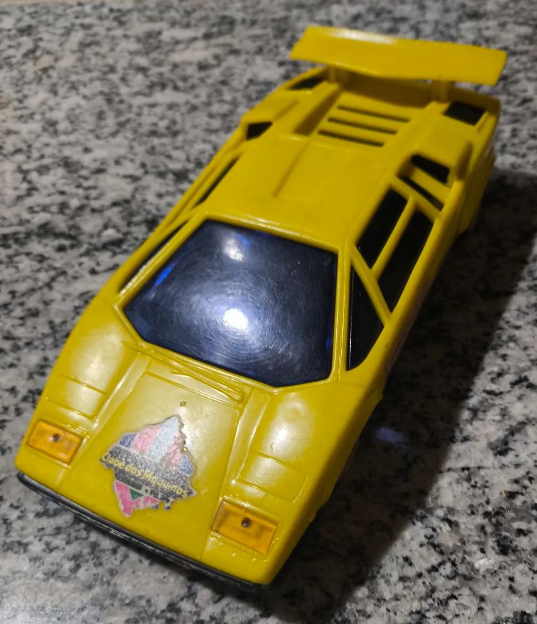 Carrinho Raro Glasslite - Lamborghini Countach 
