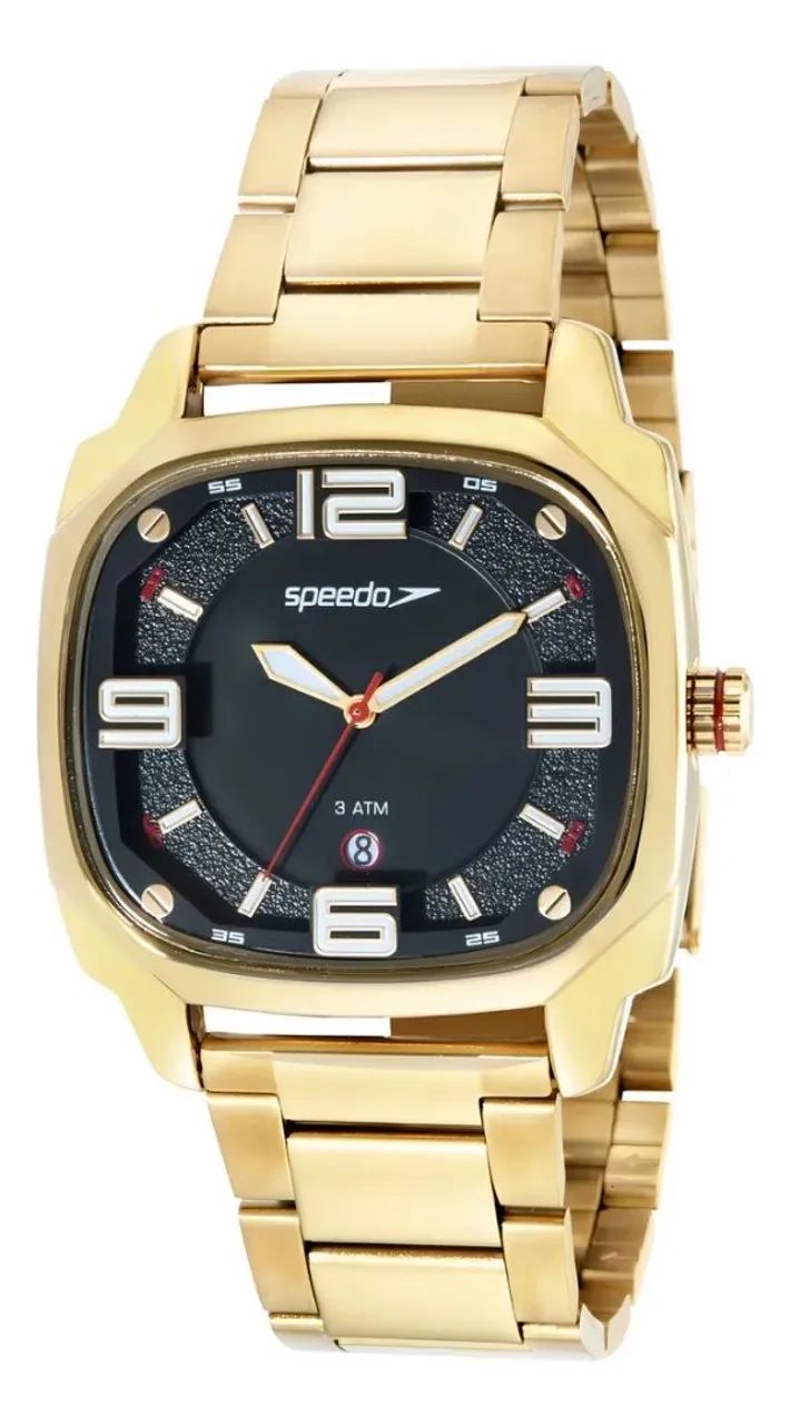 Relógio Speedo Dourado Masculino  - Foto 2