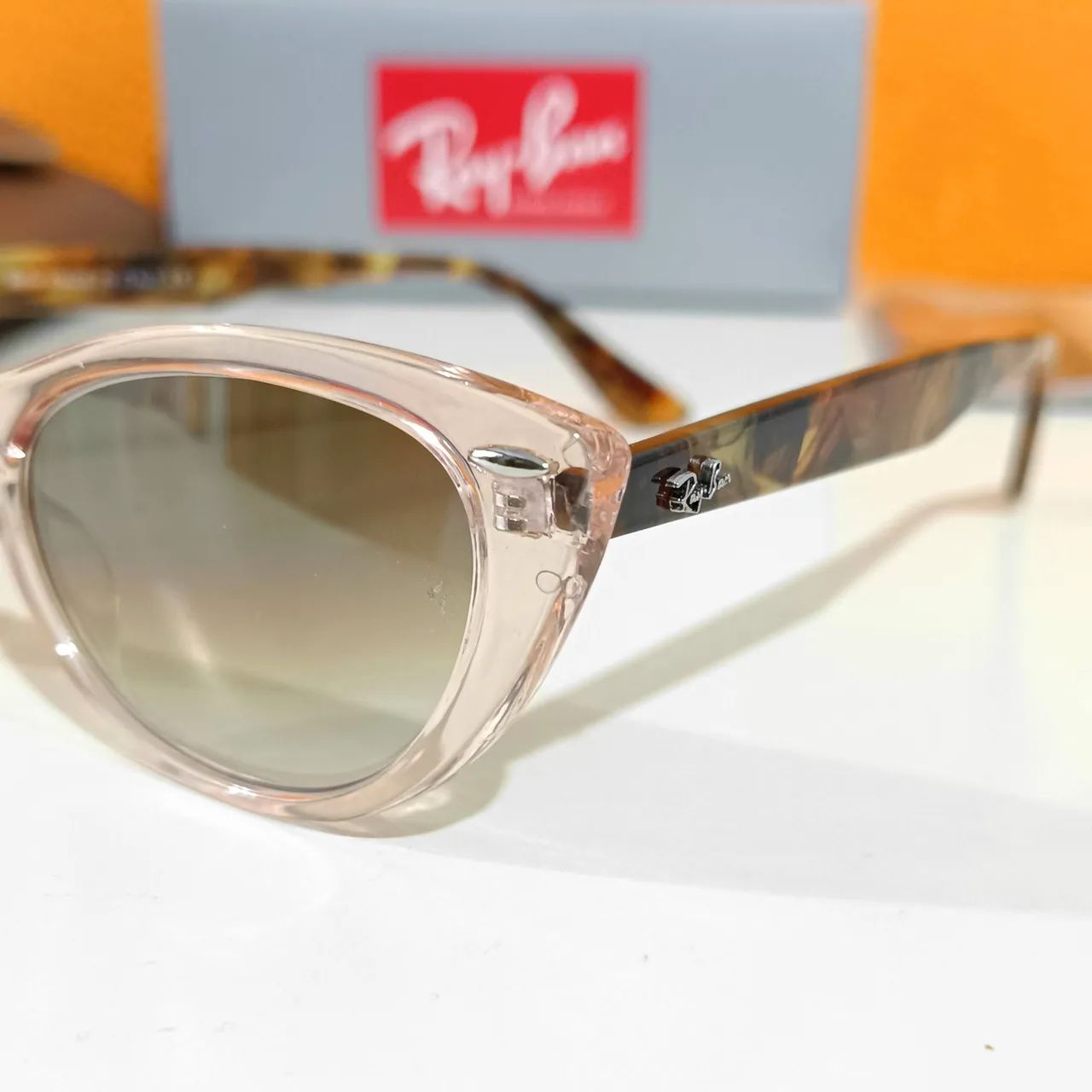 Óculos de Sol Ray Ban Nina Rosa feminino novo  - Foto 3