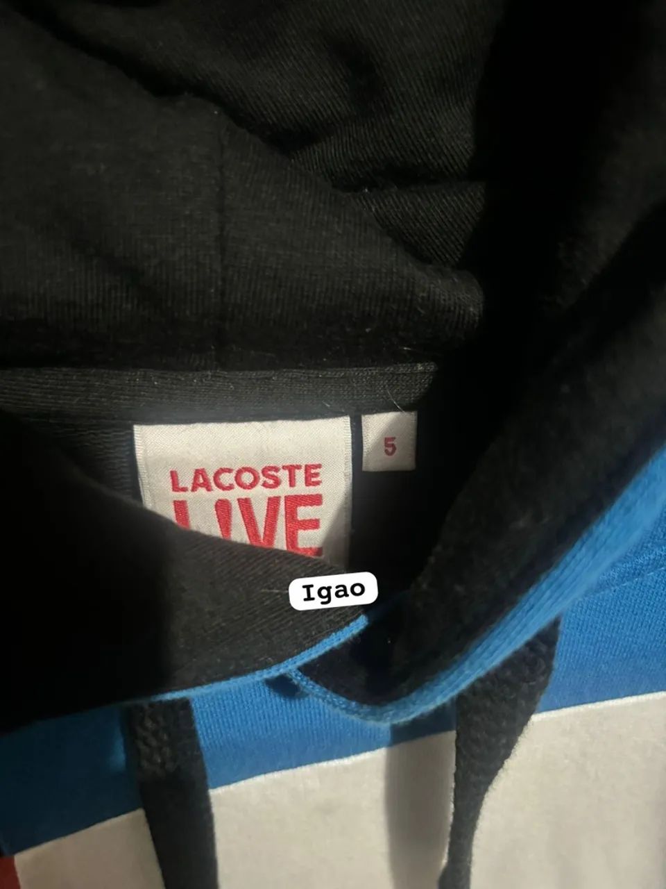 Moletom Lacoste Live Geometric  - Foto 2