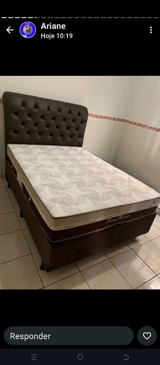 Cama casal nova direta da fábrica
