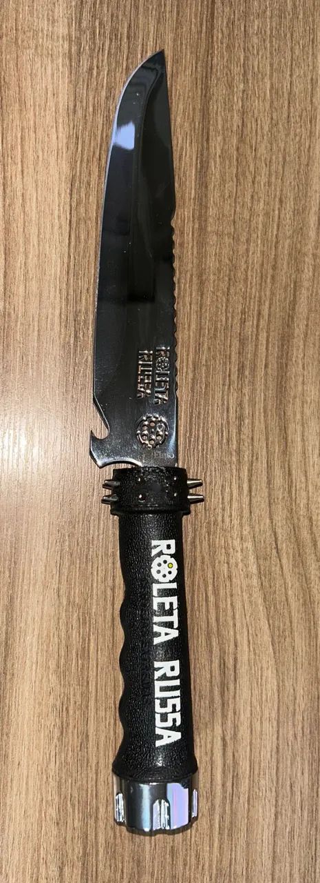 Faca artesanal Roleta Russa 9? - Foto 2