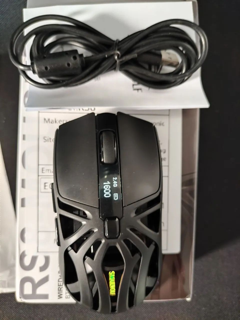 Mouse gamer smailwolf  - Foto 2