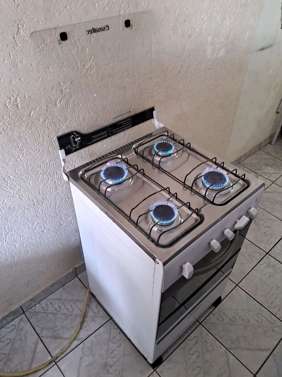 Fogão 4 Bocas com Forno autolimpante automatico - Foto 3