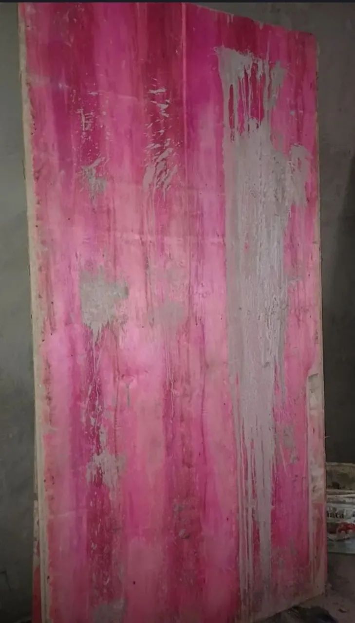 Vendo 04 peças usadas de madeirite resinado com 14mm - USADO