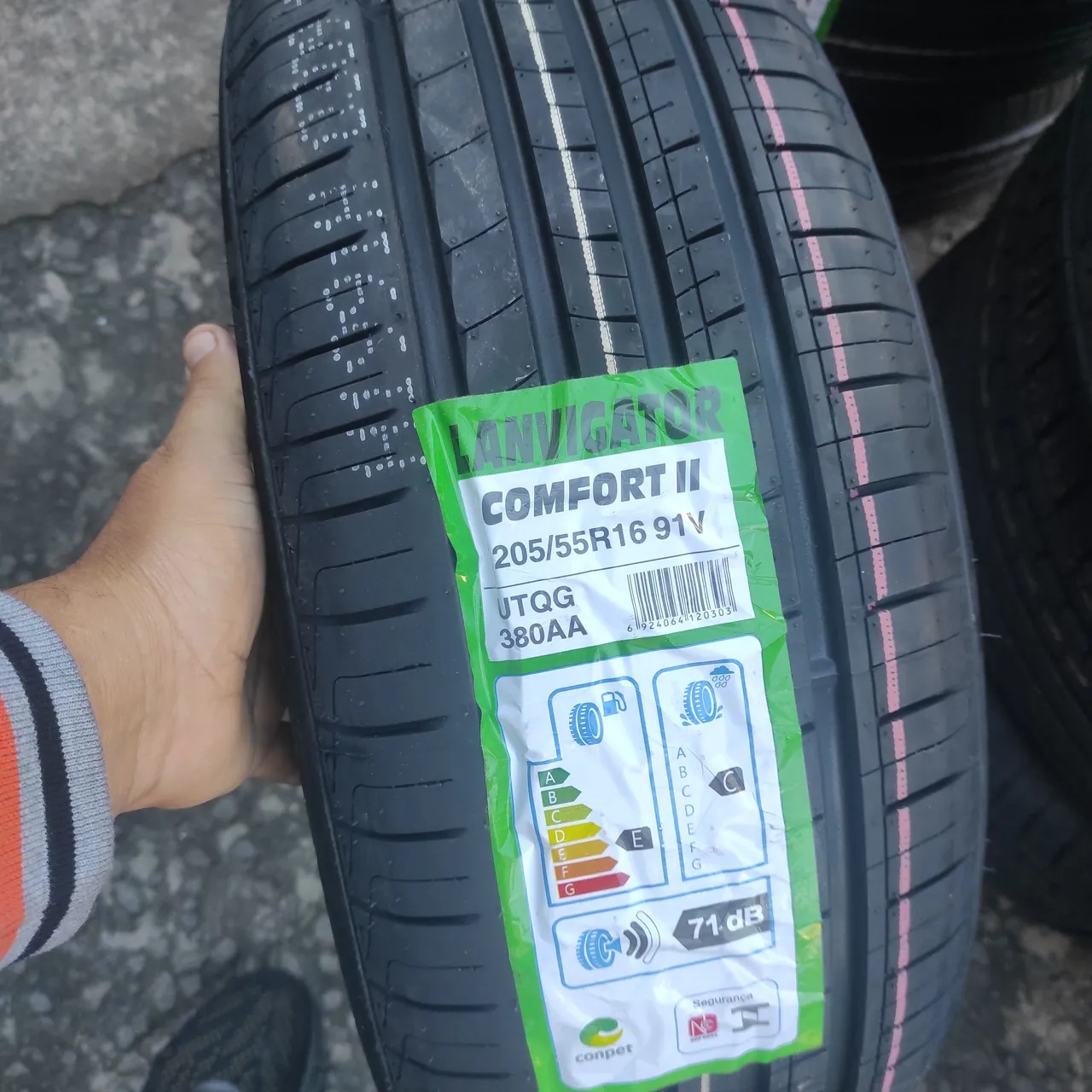Pneu Lanvigato 205/55R16 91V 350 a vista