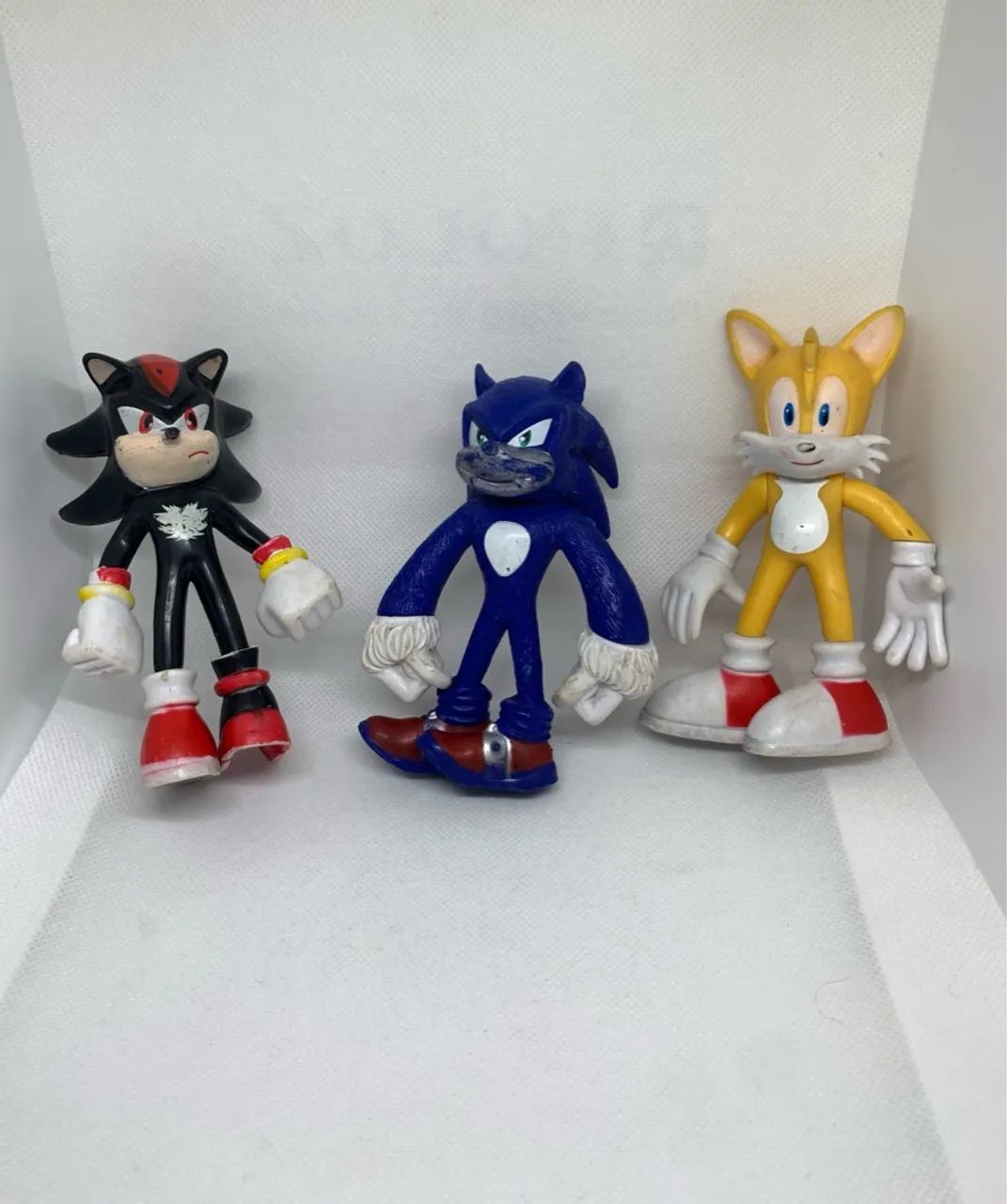 3 bonecos originais super sonic - 13cm - Foto 5