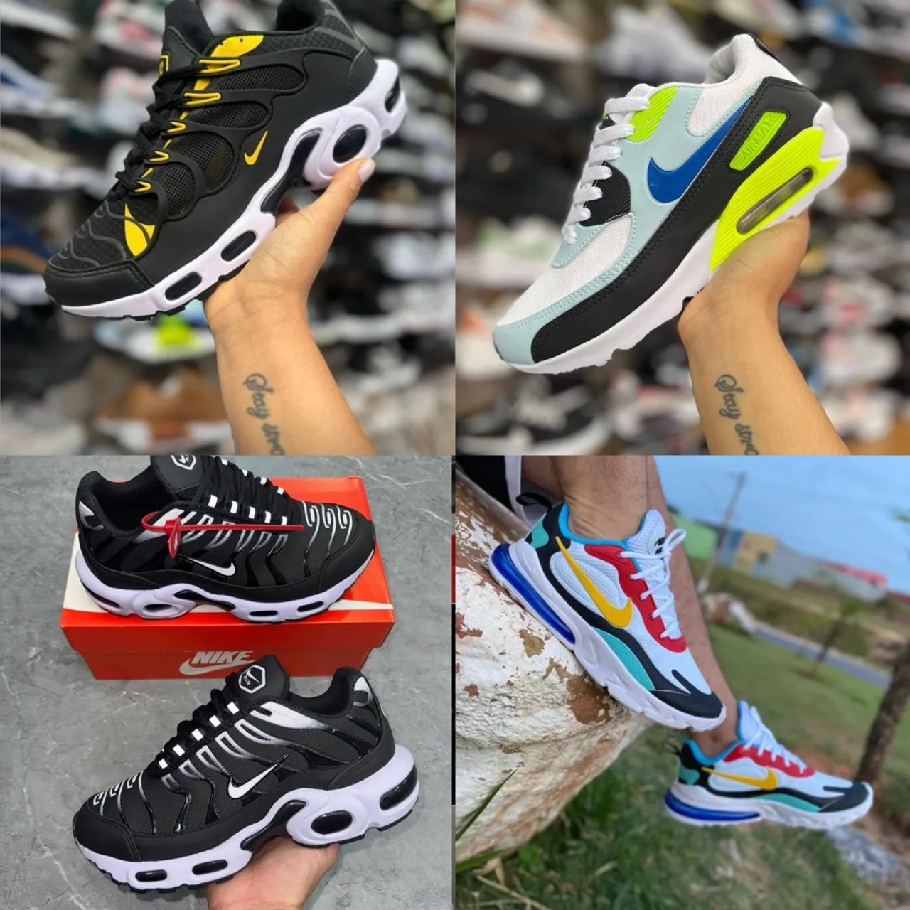 Tênis Nike Air Max e TN - Diversas Cores e modelos a pronta entrega 