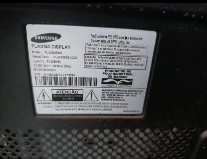 TV Samsung Plasma 42" - Foto 5
