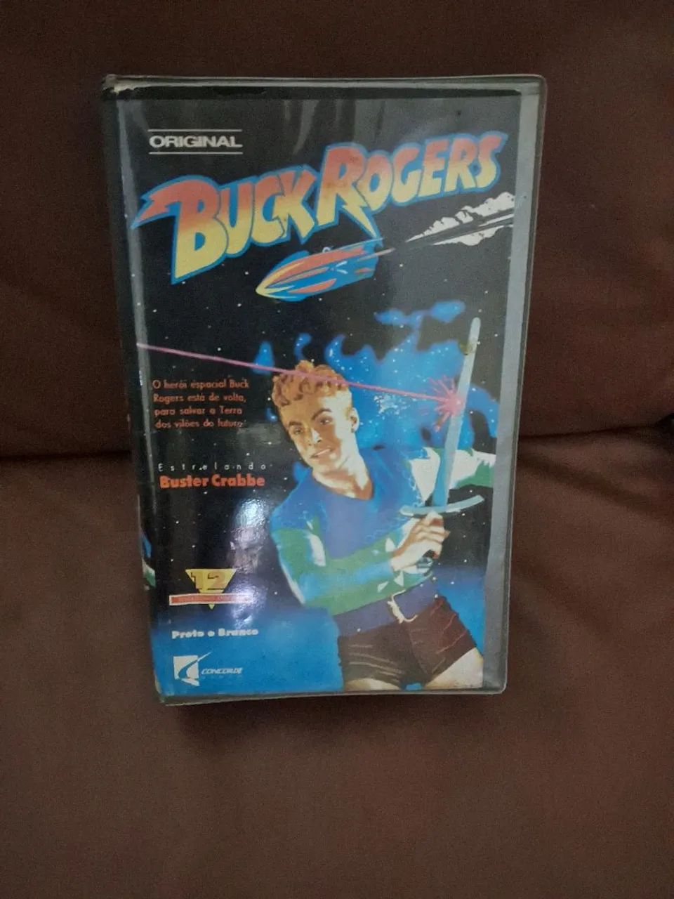 VHS duplo Buck Rogers - Filme Clássico