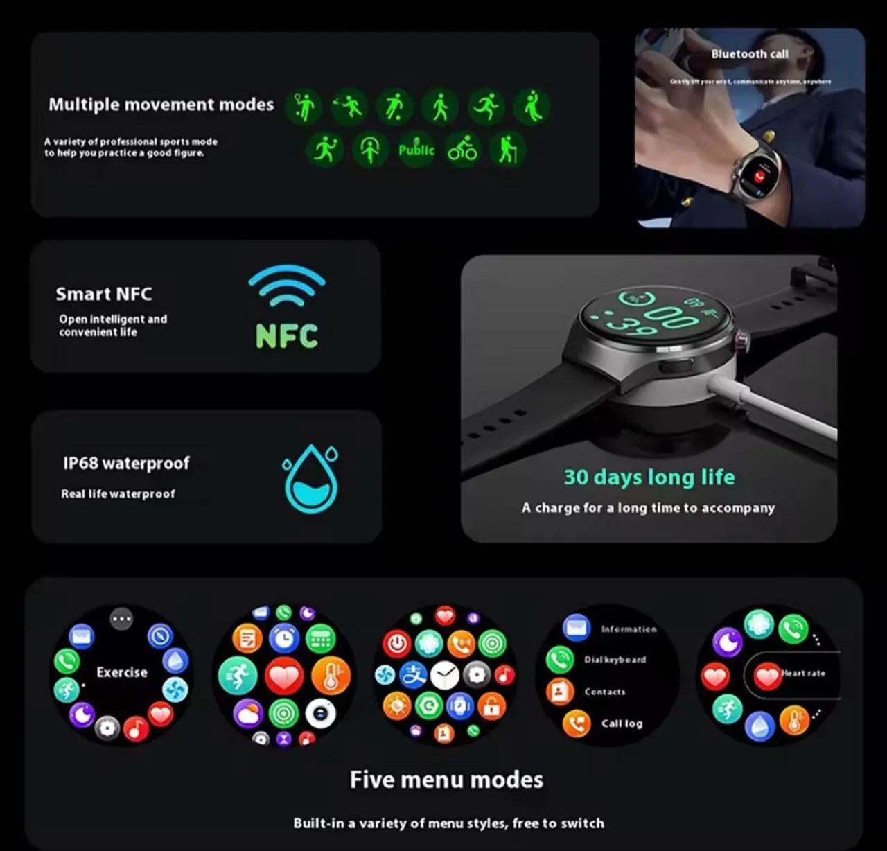 Smartwatch Wacth 4 Pro - Foto 5