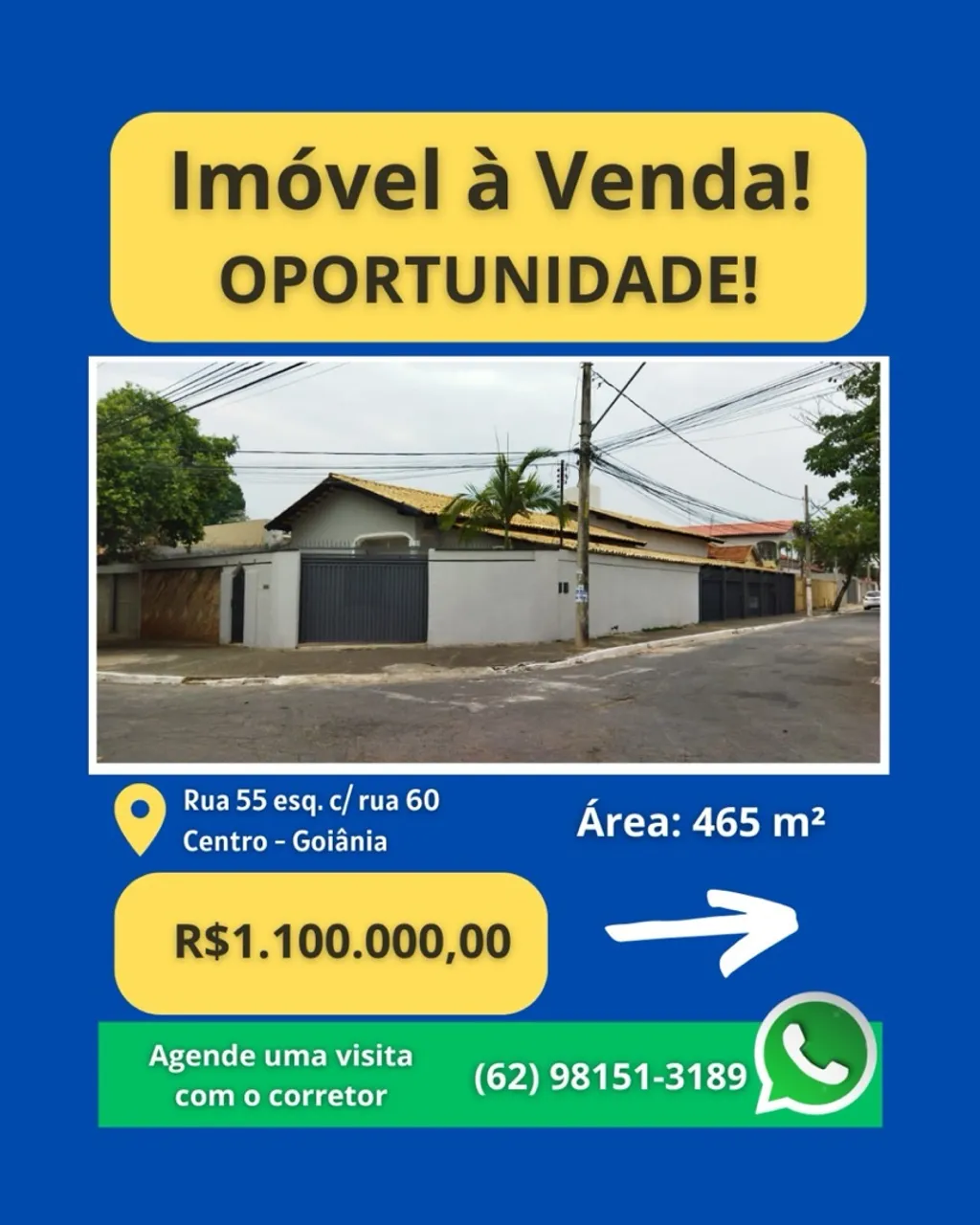 Casa no centro de Goiânia 