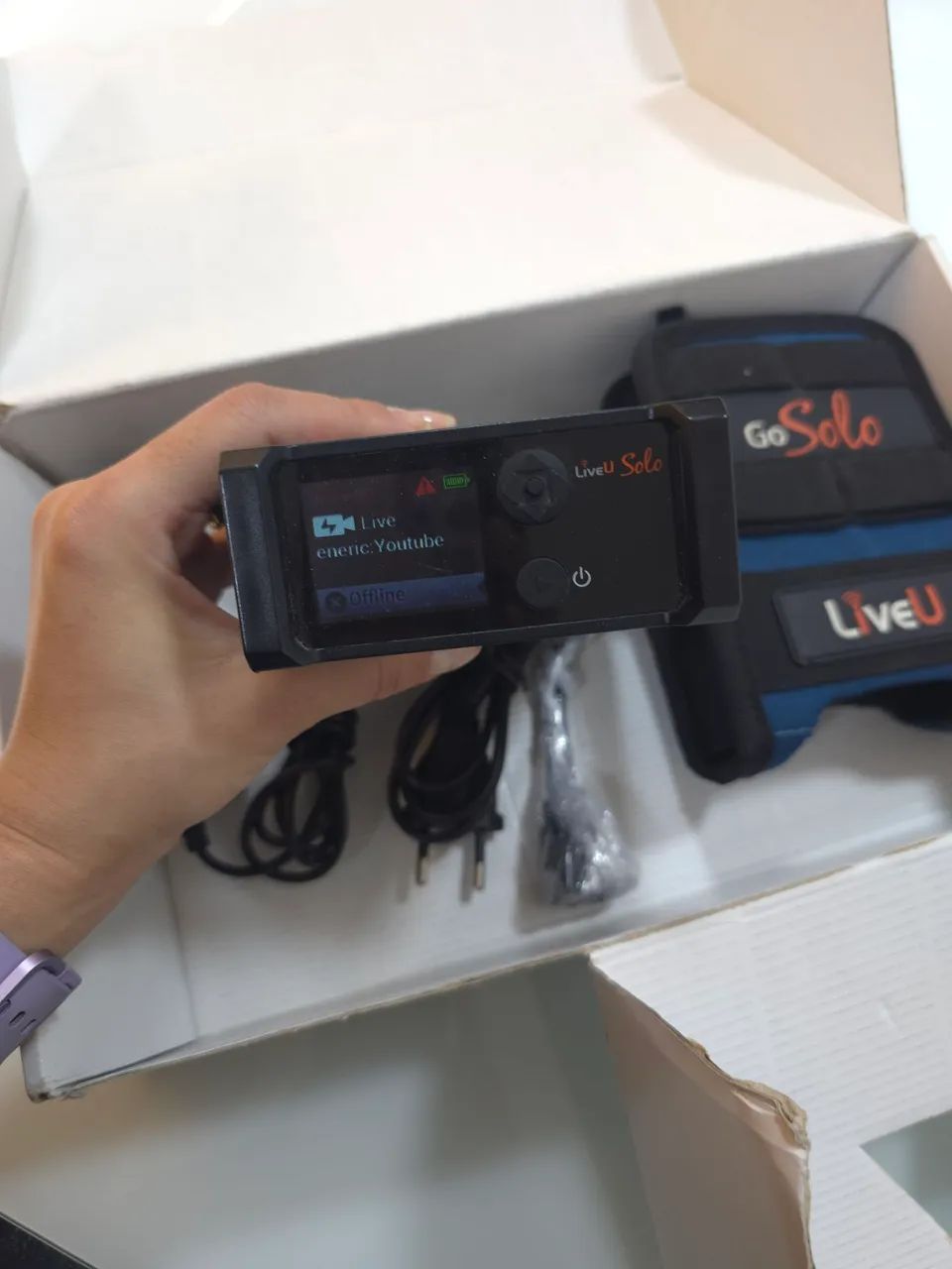 LiveU Solo - Transmissor  de Vídeo ao Vivo - Foto 3