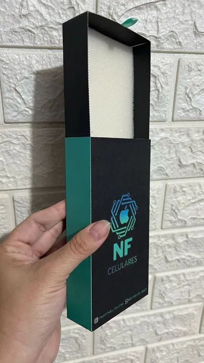 Caixa para celular personalizada para sua loja 
