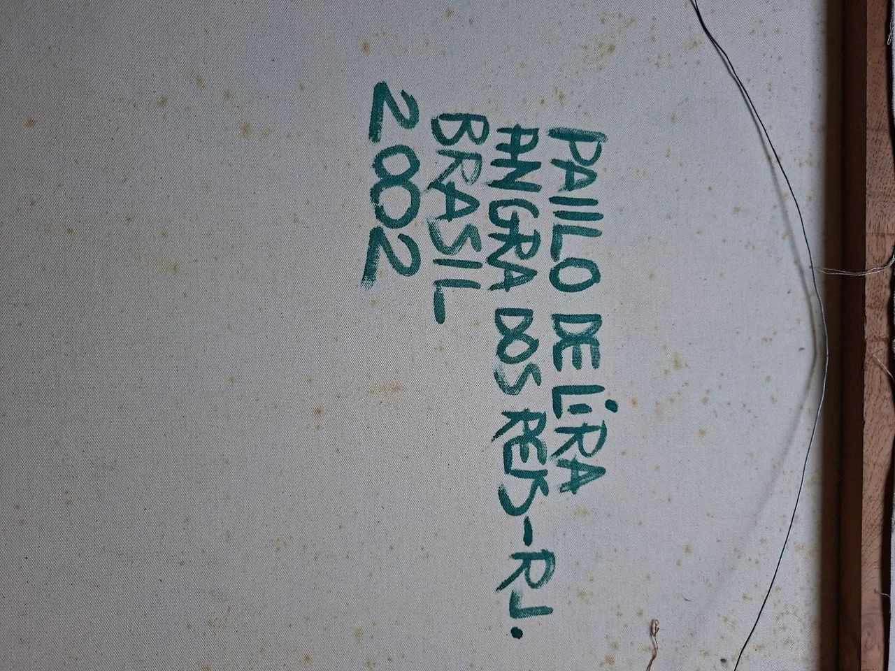 Pintura sobre tela do artista Paulo de Lira - Foto 4