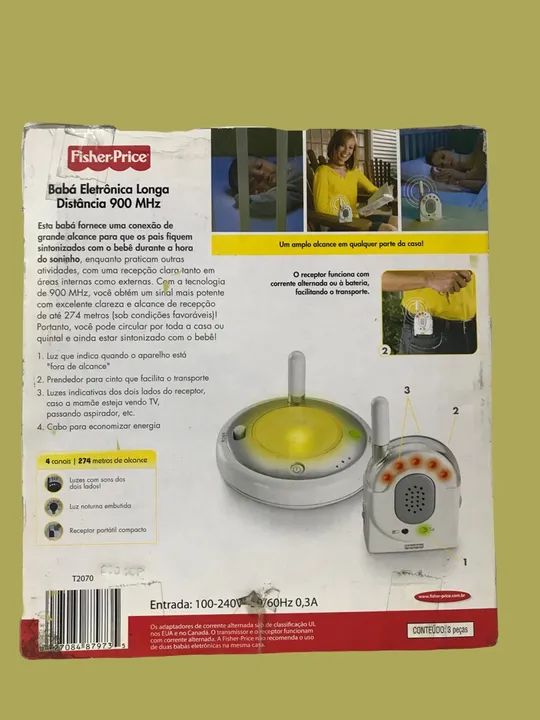 Babá Eletrônica da Fisher Price - Foto 2