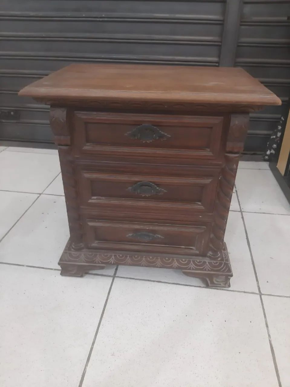 Criado Mudo Estilo Clássico Em Perfeito Estado - Raridade! - Foto 5