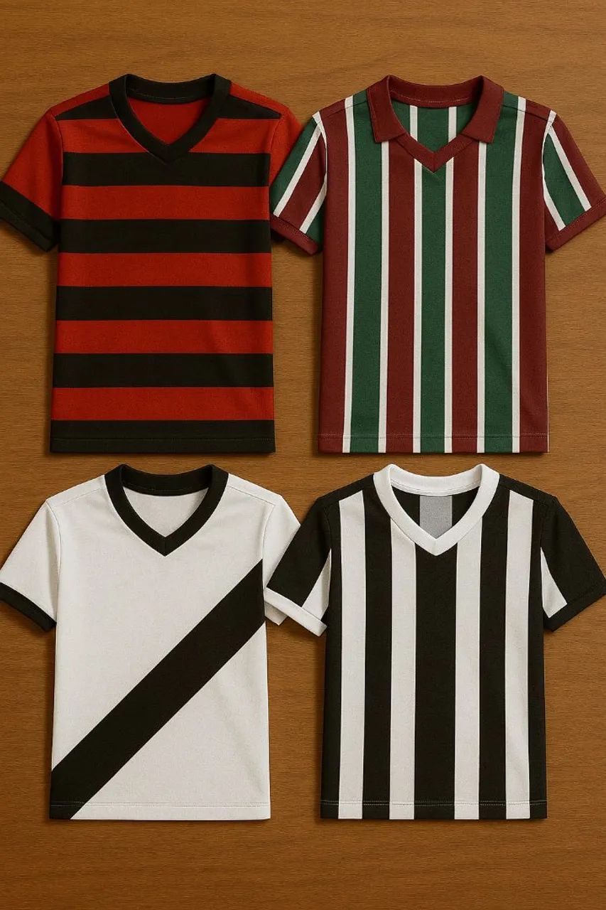 Camisas de Futebol - Diversos times e modelos