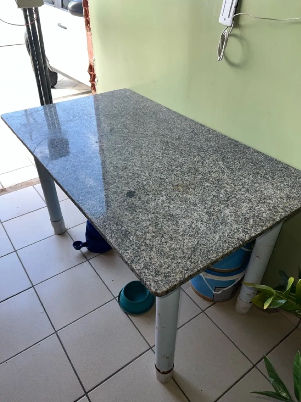 Mesa de Mármore pra levar logo - Foto 2