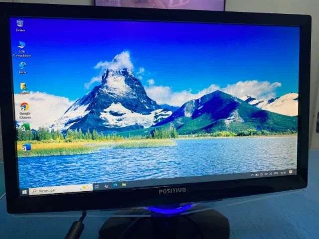 Monitor Positivo P971WAL 18.5"  Widescreen Base Fixa VGA 1366x768 - Foto 4