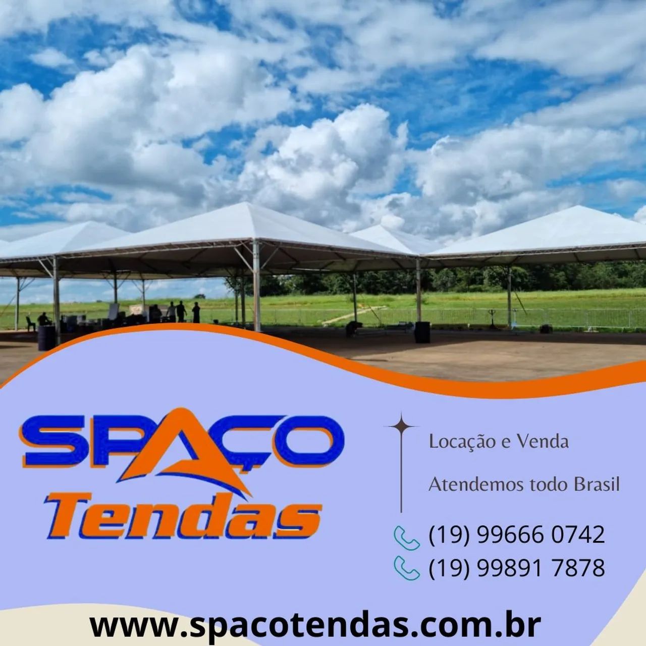 Tendas para locação e Coberturas para Eventos / SpaçoTendas - locações e vendas
