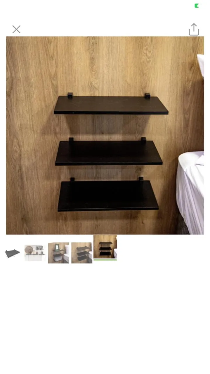Kit 3 Prateleiras MDF NOVO PROMOÇÃO