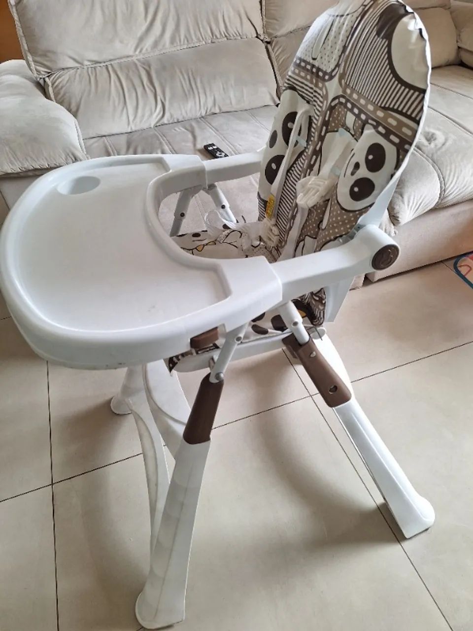 Cadeira Alimentacao Galzerano até 23 kg Nick Panda - Foto 2