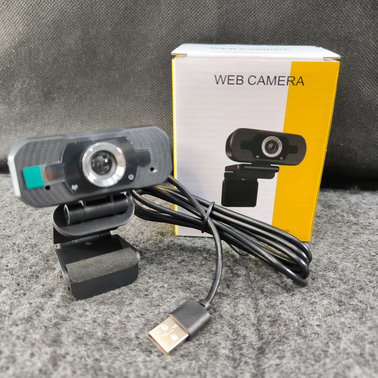 Webcam com Microfone Integrado - Full HD
