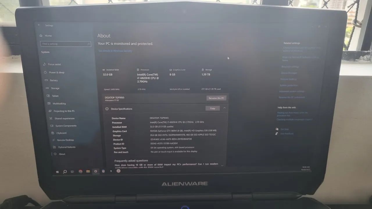 Notebook Gamer Alienware 17 R3 - Foto 4