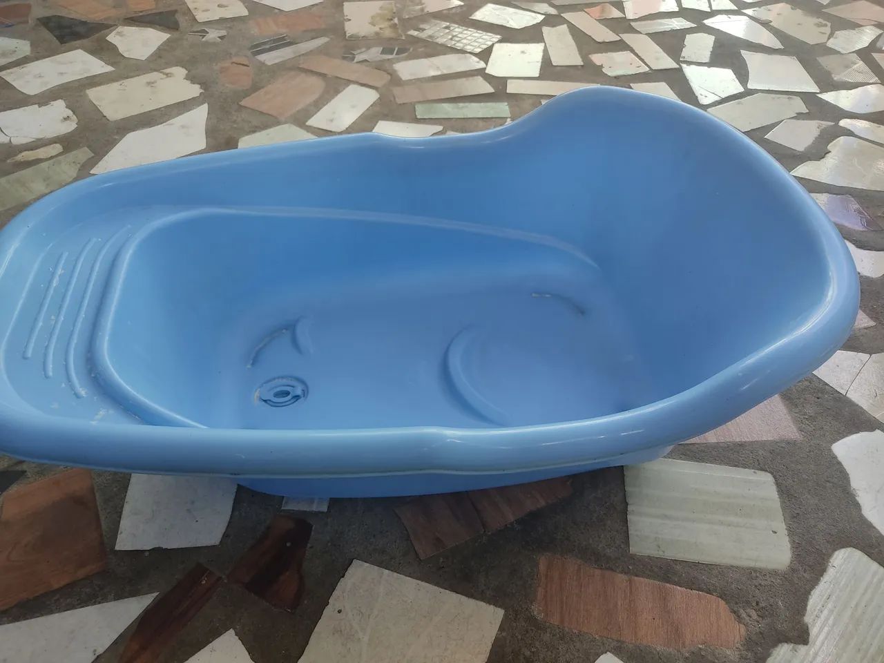 Banheira Infantil Azul