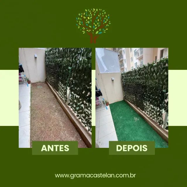 Grama Sintetica Semelhante a Natural - MELHOR CUSTO DO MERCADO - Foto 4