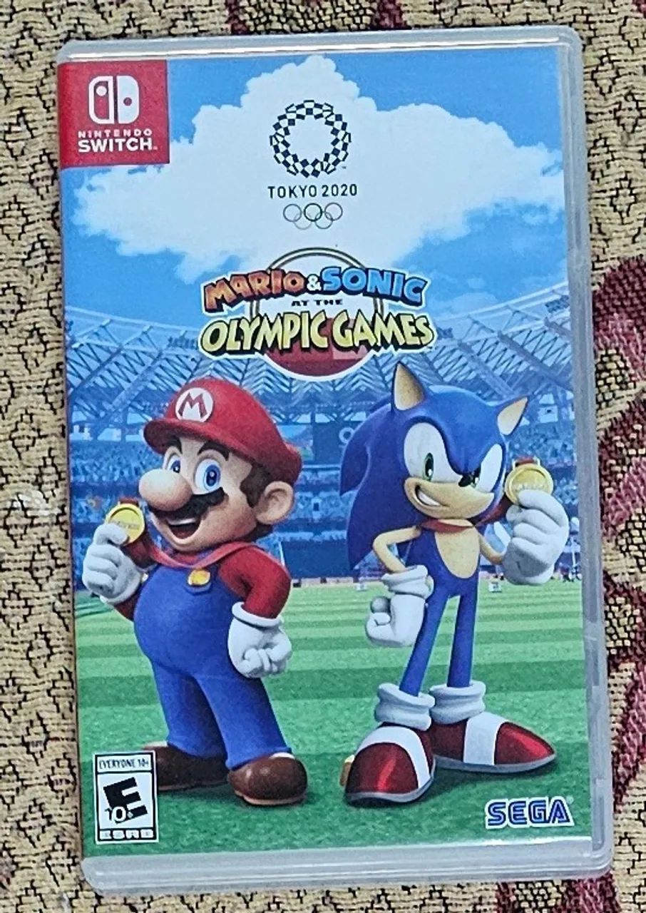 Mario Sonic at the Olympic Games Tokyo 2020 Nintendo Switch Jogo