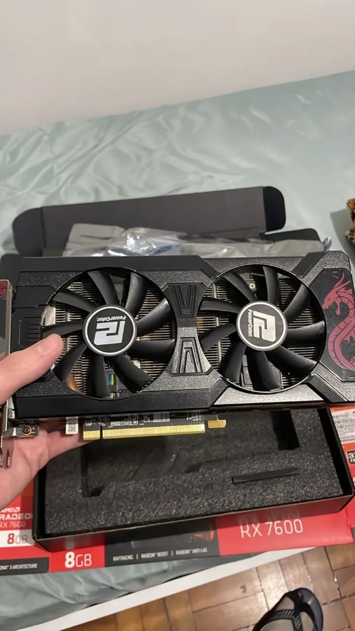 Radeon RX 570 Series 4GB Placas de Vídeo Centro, São Vicente