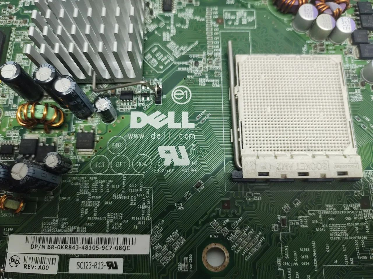 Placa mãe original Dell OptiPlex 740 (versão AMD) - socket AM2 (sucata) - Foto 5