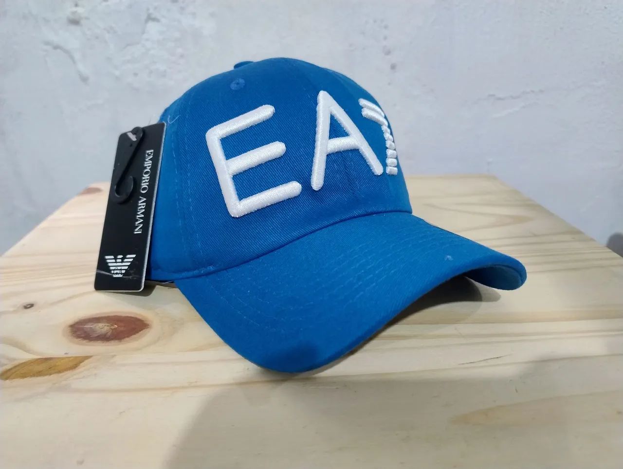 Boné Emporio Armani EA7 Azul - Foto 2