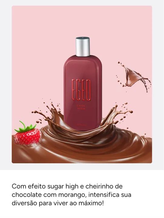 Perfume Egeo Choc High - Novo