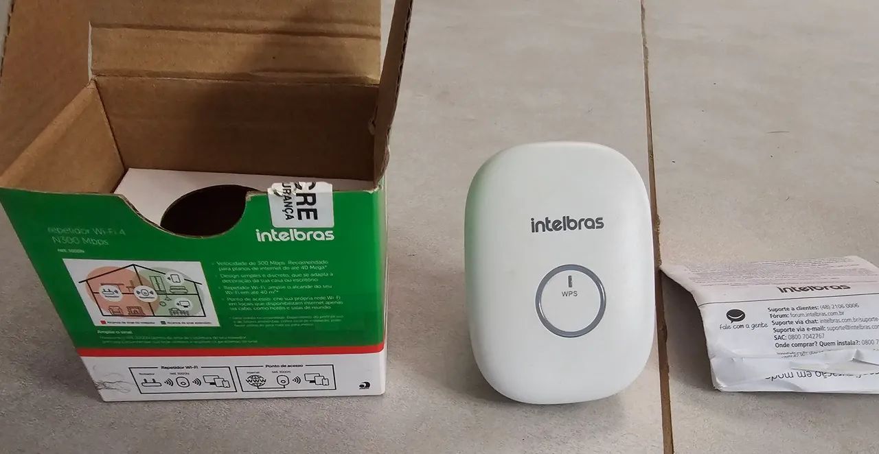 Repetidor wi-fi Intelbras 300mpbs - Foto 2