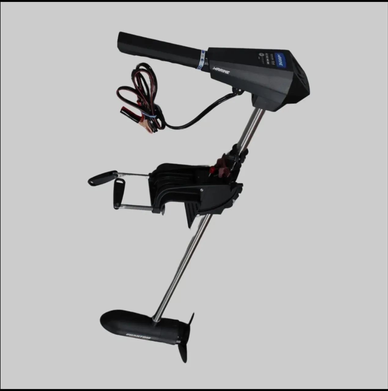 Motor Elétrico Barco Marine Sports Phantom 34lbs com Visor Digital - Foto 2