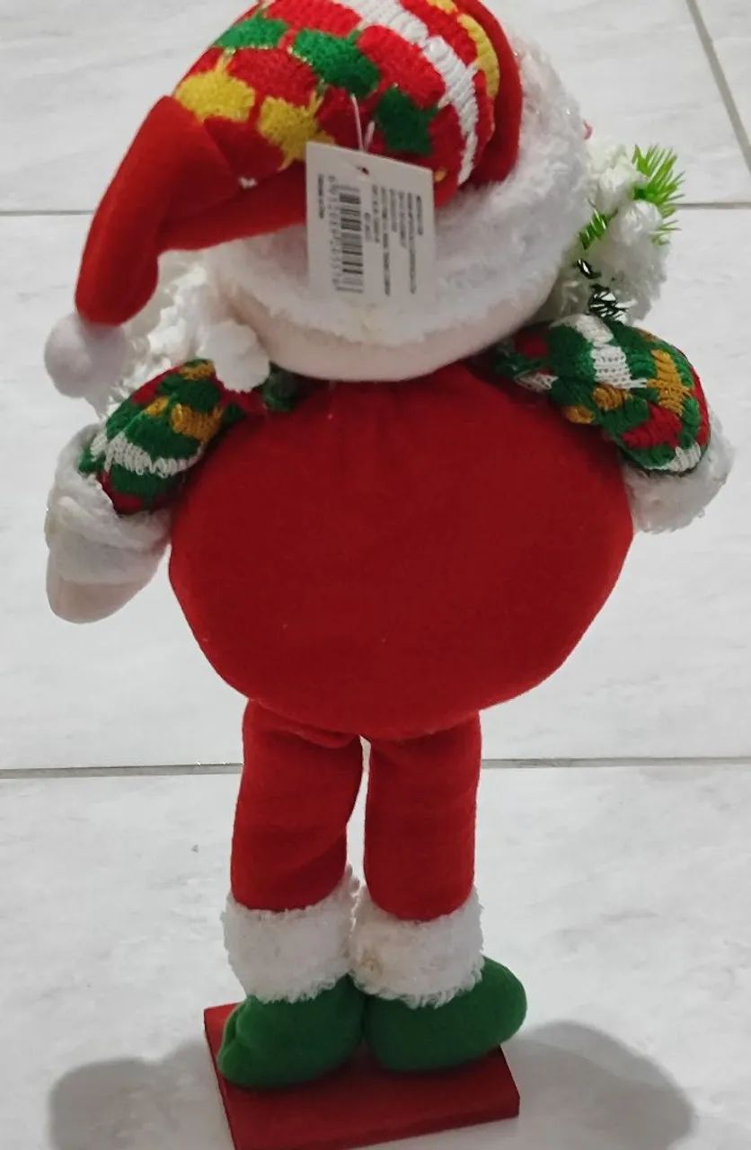 Boneco Papai Noel em Pé - Decoração de Natal  - Foto 2
