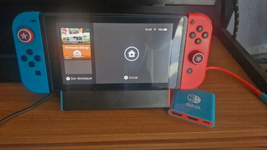 Vendo ou Troco Nintendo Switch v2 Desbloqueado por Notebook - Foto 2