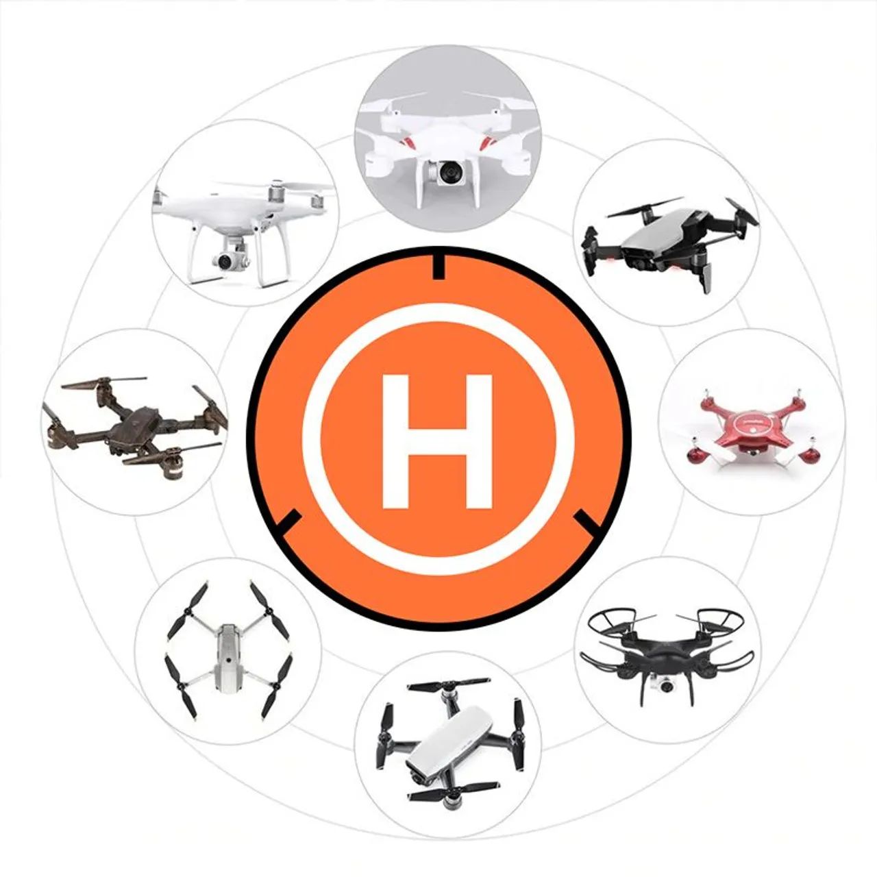 Heliporto para Drones - 55cm - Foto 2